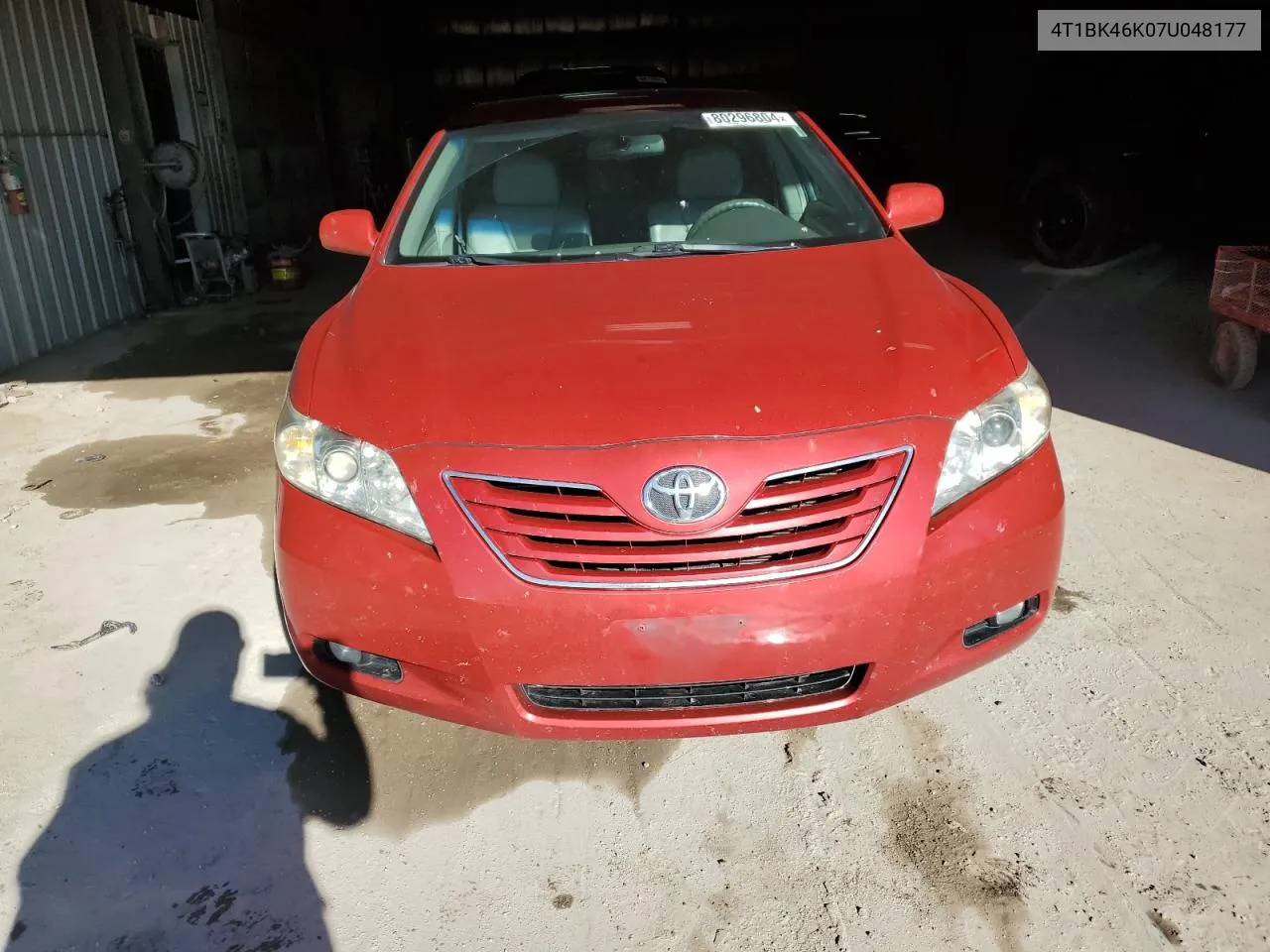 2007 Toyota Camry Le VIN: 4T1BK46K07U048177 Lot: 80296804