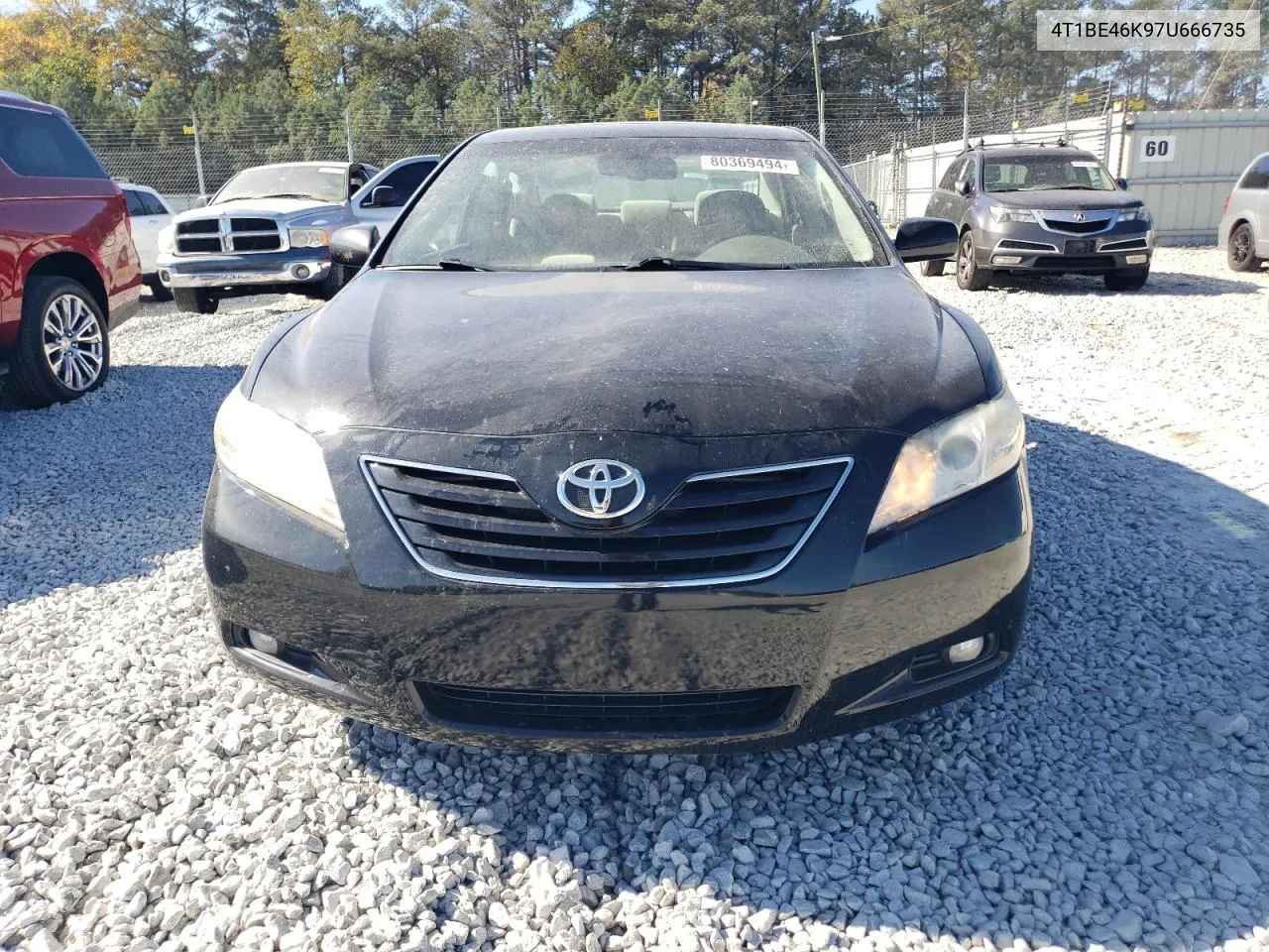 2007 Toyota Camry Ce VIN: 4T1BE46K97U666735 Lot: 80369494