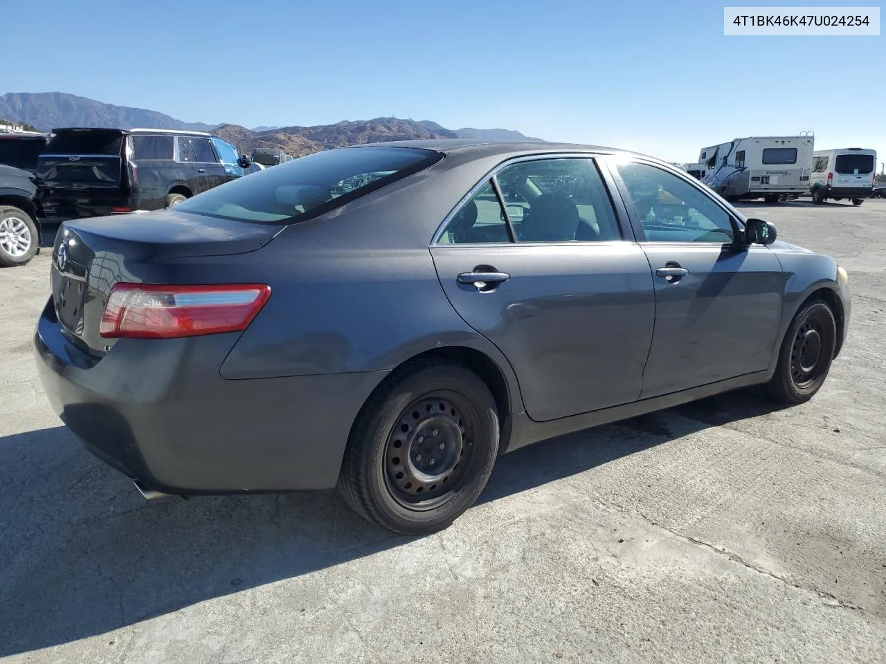 2007 Toyota Camry Le VIN: 4T1BK46K47U024254 Lot: 80376954