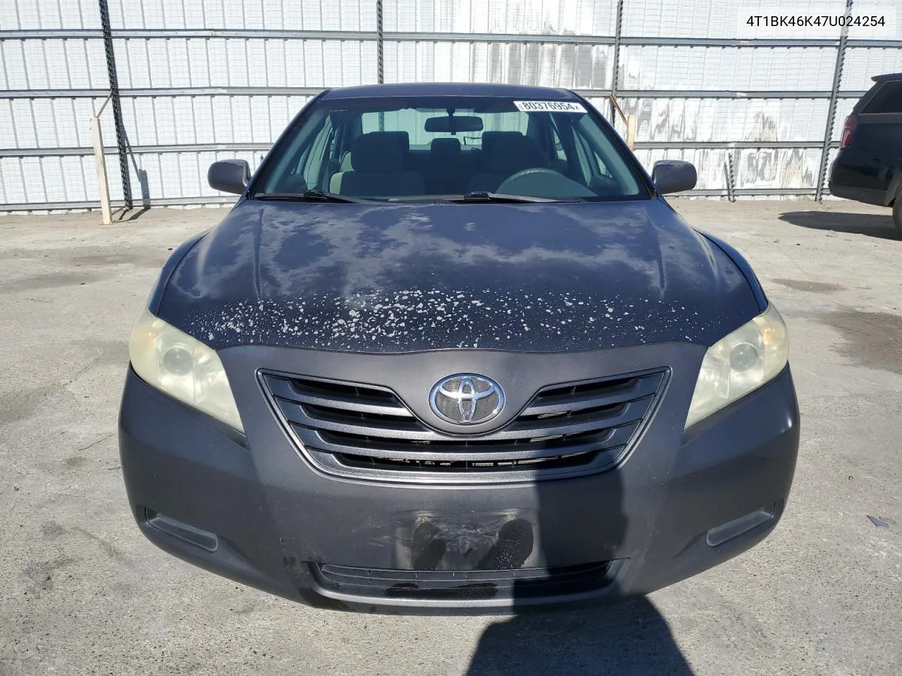 2007 Toyota Camry Le VIN: 4T1BK46K47U024254 Lot: 80376954