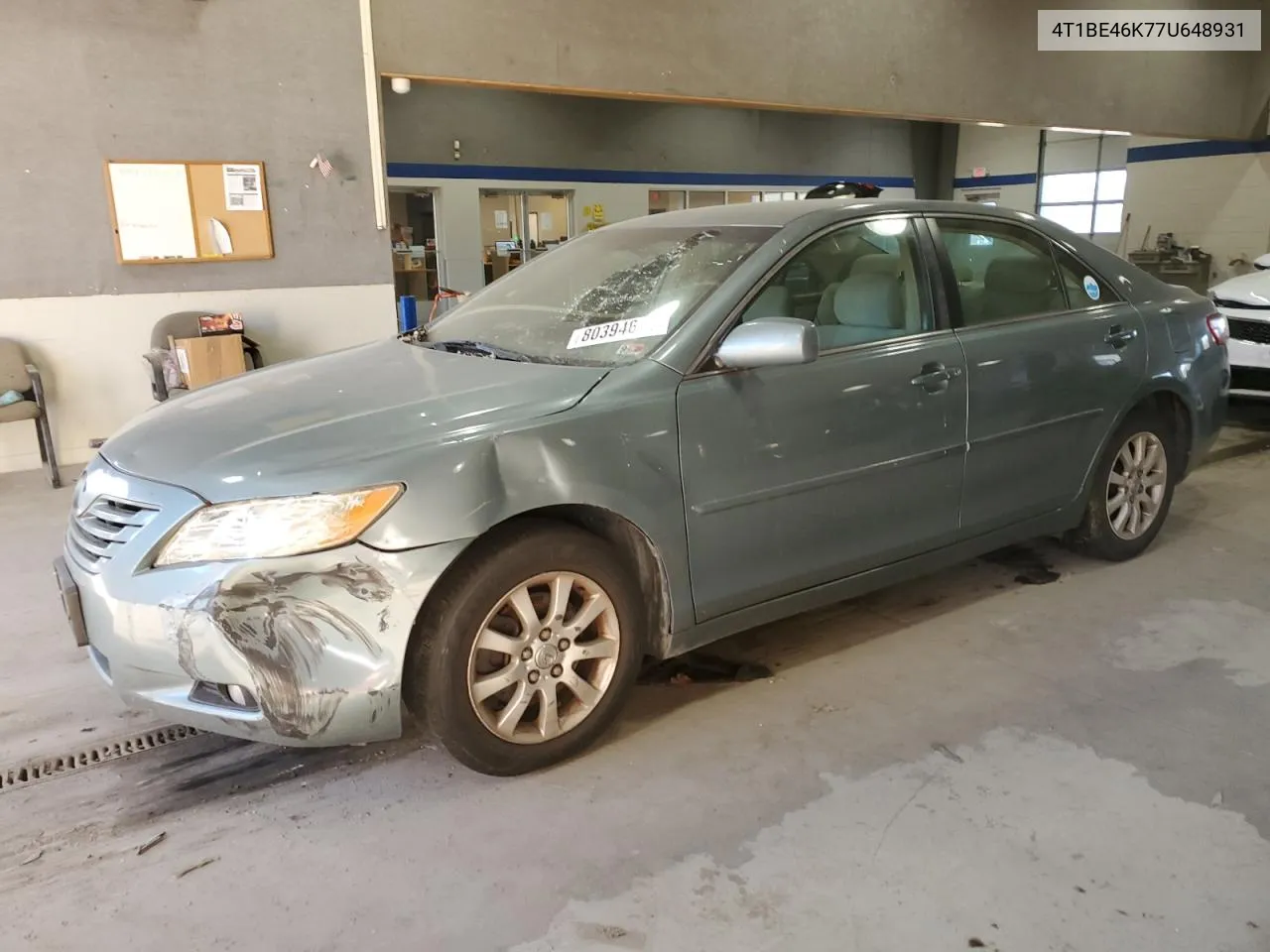 2007 Toyota Camry Ce VIN: 4T1BE46K77U648931 Lot: 80394604