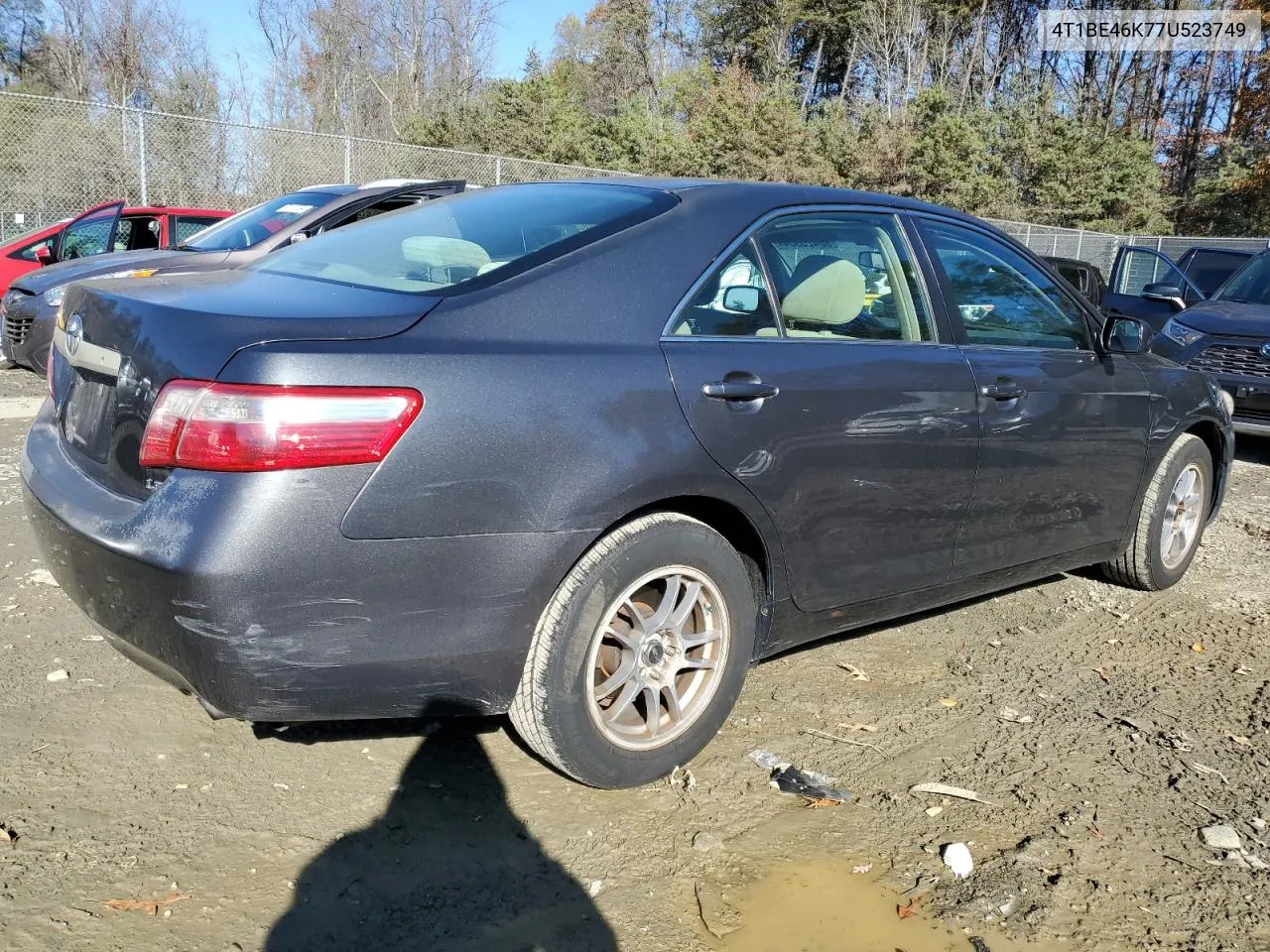 2007 Toyota Camry Ce VIN: 4T1BE46K77U523749 Lot: 80425934