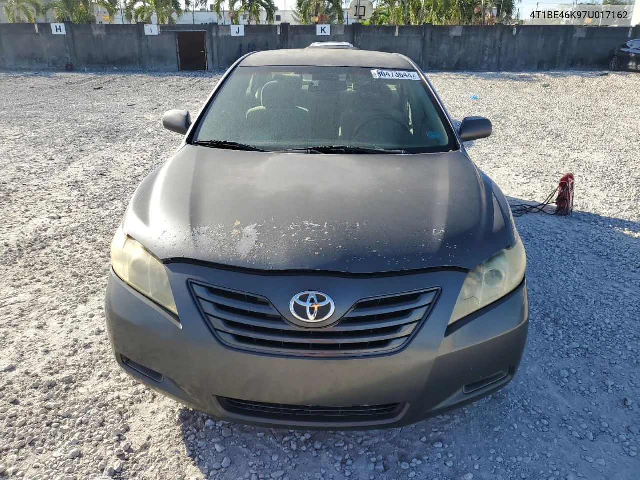 2007 Toyota Camry Ce VIN: 4T1BE46K97U017162 Lot: 80473644