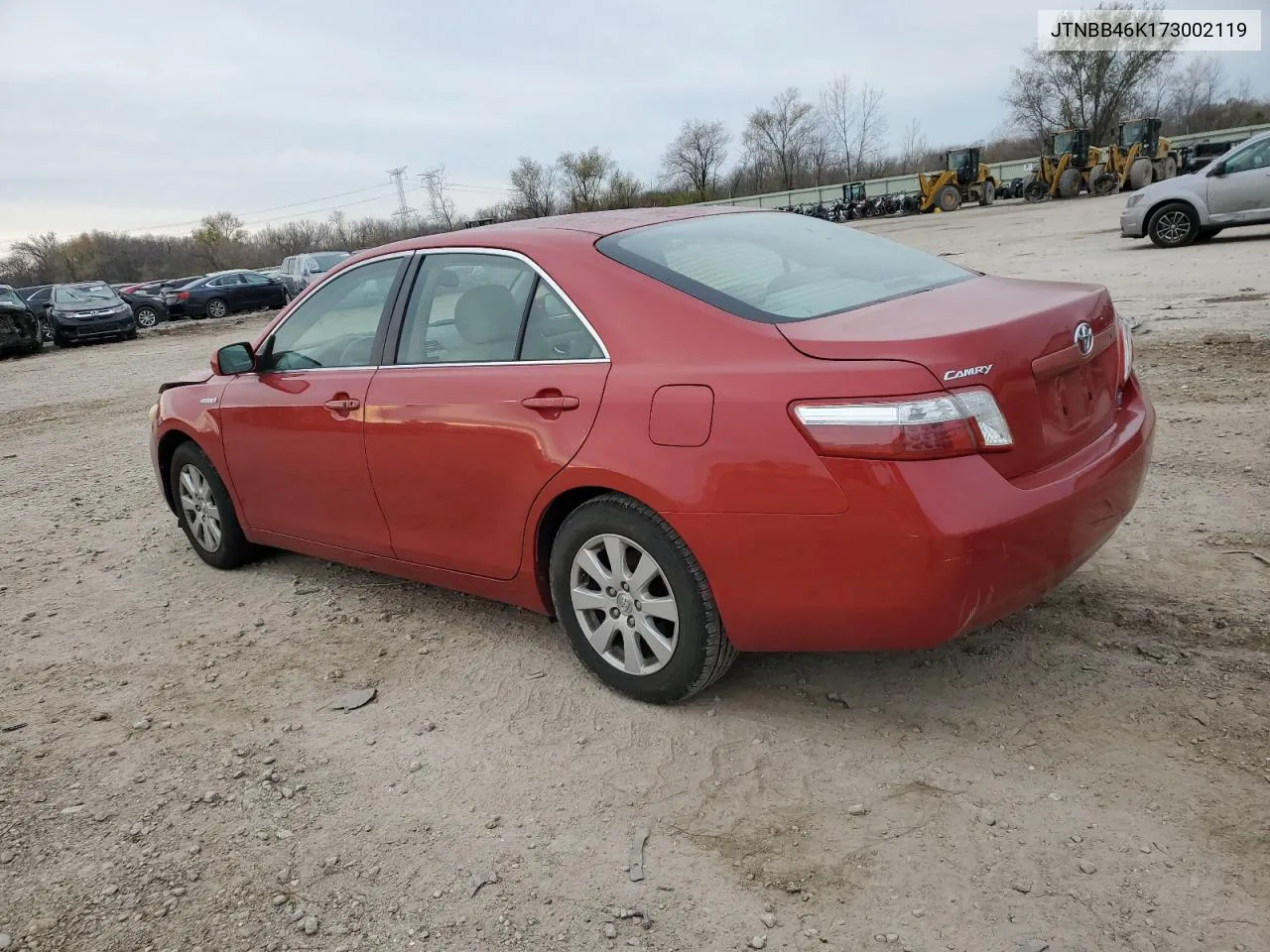 2007 Toyota Camry Hybrid VIN: JTNBB46K173002119 Lot: 80479984