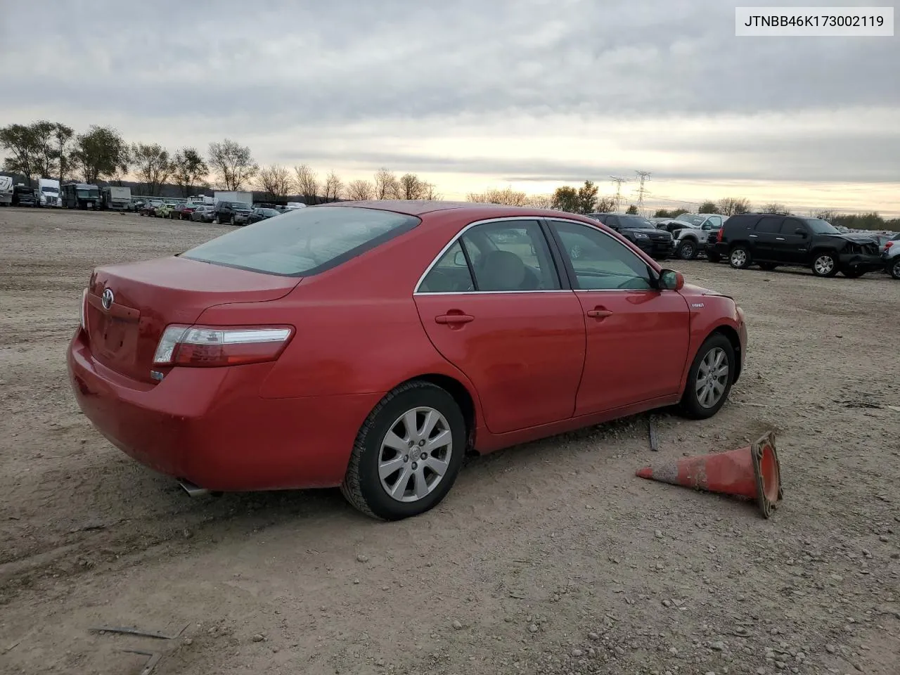 2007 Toyota Camry Hybrid VIN: JTNBB46K173002119 Lot: 80479984