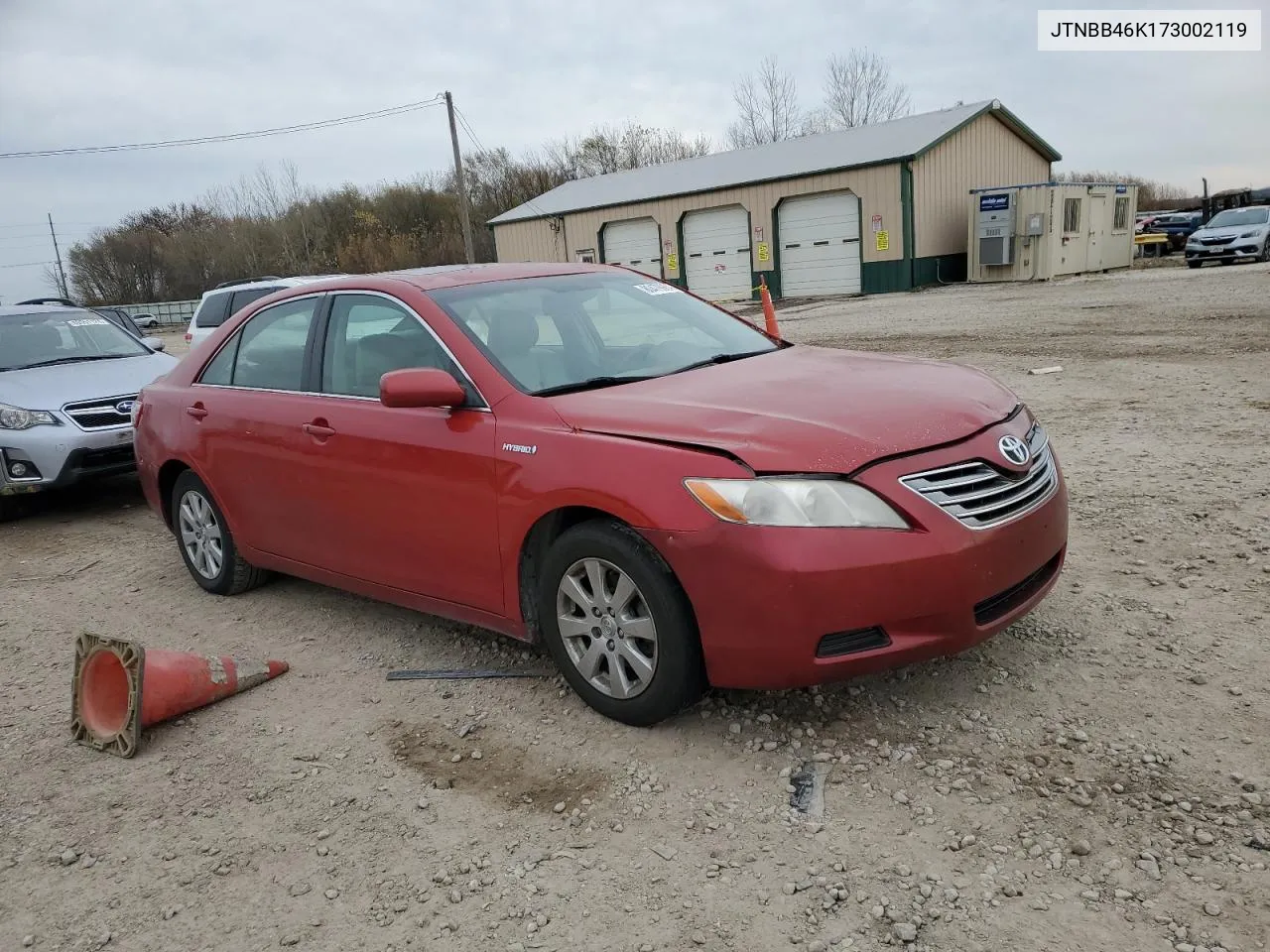 2007 Toyota Camry Hybrid VIN: JTNBB46K173002119 Lot: 80479984