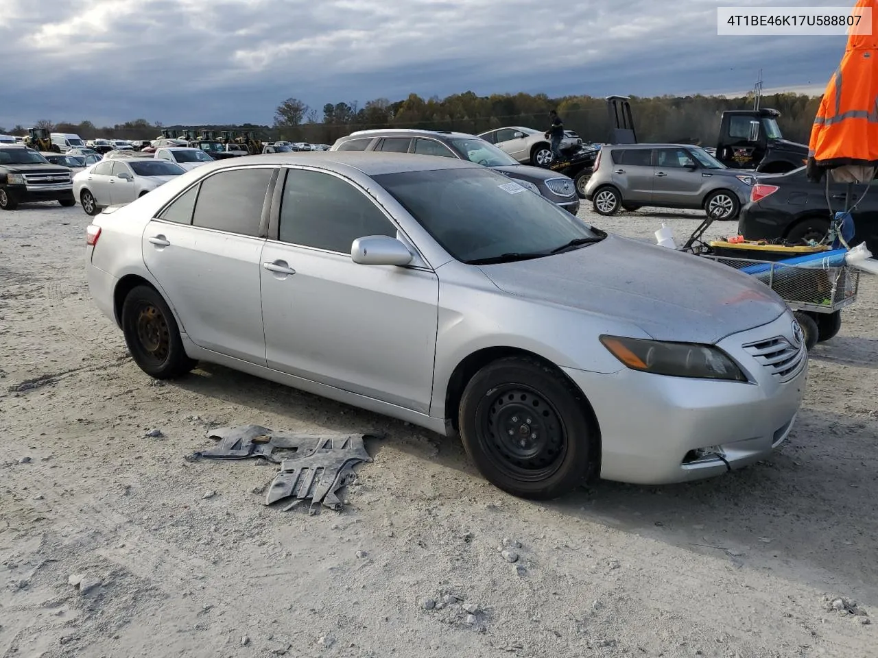 2007 Toyota Camry Ce VIN: 4T1BE46K17U588807 Lot: 80522854