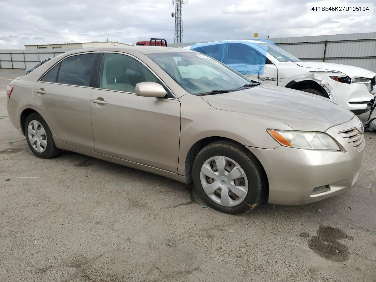 2007 Toyota Camry Ce VIN: 4T1BE46K27U105194 Lot: 80617624