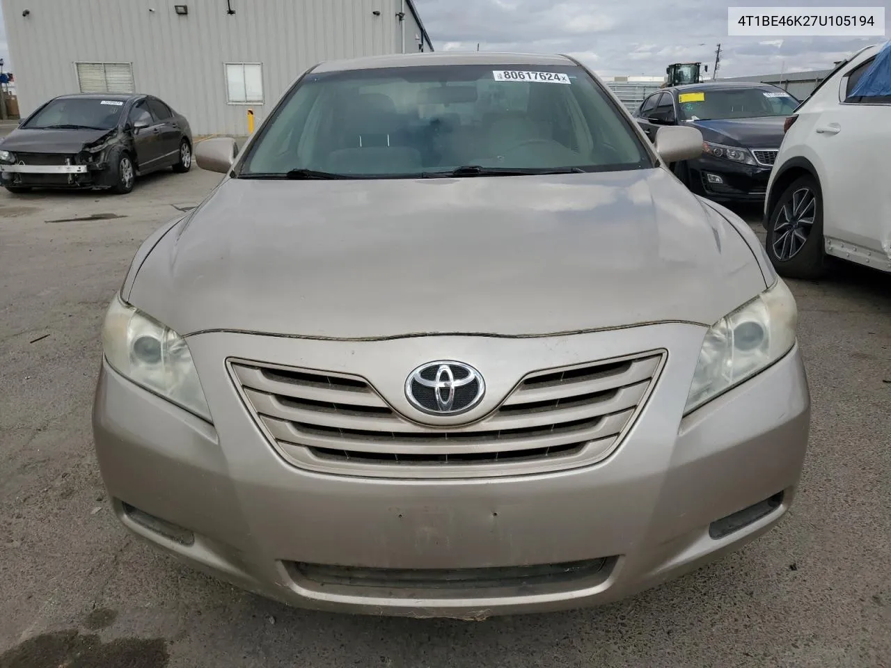 2007 Toyota Camry Ce VIN: 4T1BE46K27U105194 Lot: 80617624