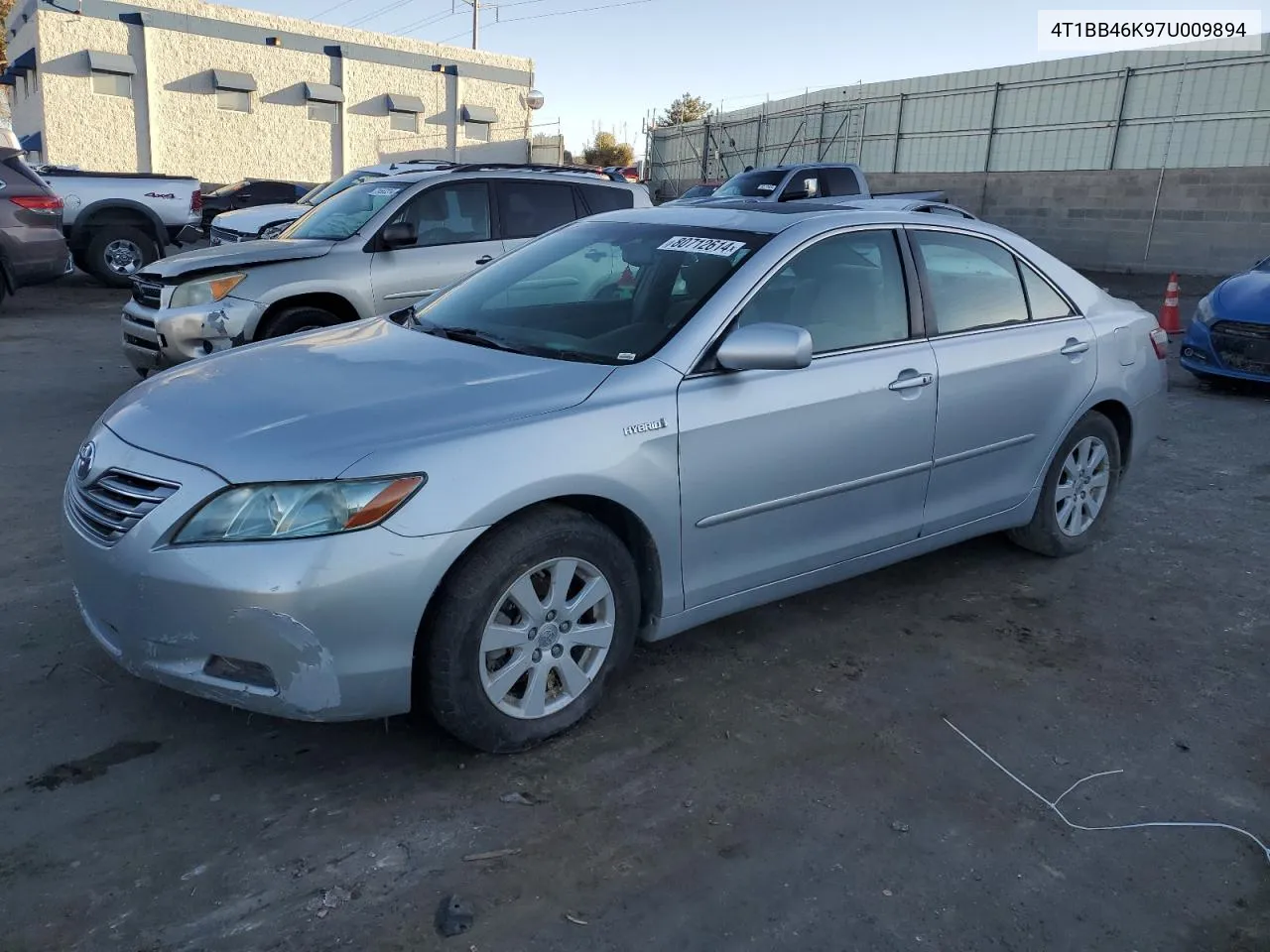 2007 Toyota Camry Hybrid VIN: 4T1BB46K97U009894 Lot: 80712614