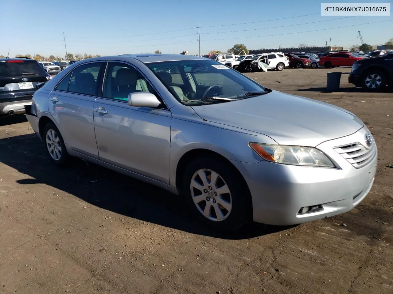 2007 Toyota Camry Le VIN: 4T1BK46KX7U016675 Lot: 80783274