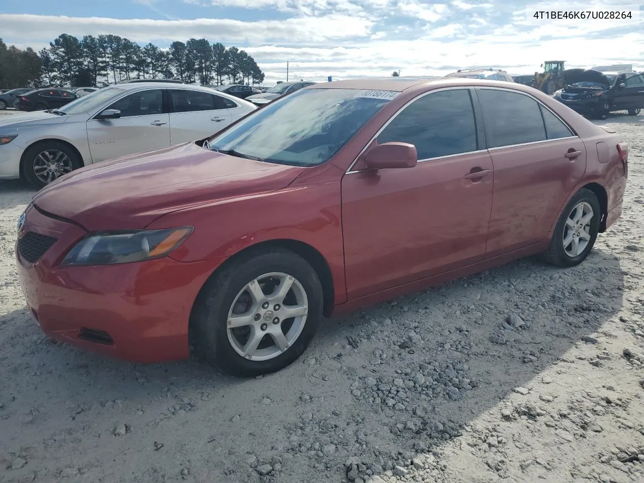 2007 Toyota Camry Ce VIN: 4T1BE46K67U028264 Lot: 80786174