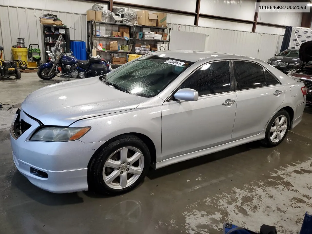 2007 Toyota Camry Ce VIN: 4T1BE46K87U062593 Lot: 80906524