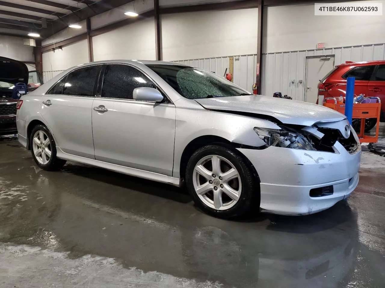 2007 Toyota Camry Ce VIN: 4T1BE46K87U062593 Lot: 80906524