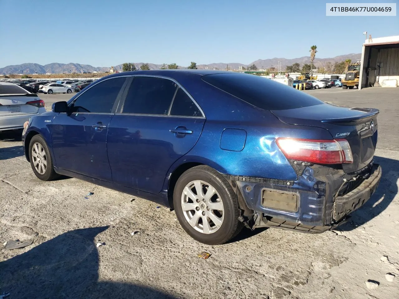 2007 Toyota Camry Hybrid VIN: 4T1BB46K77U004659 Lot: 80923174