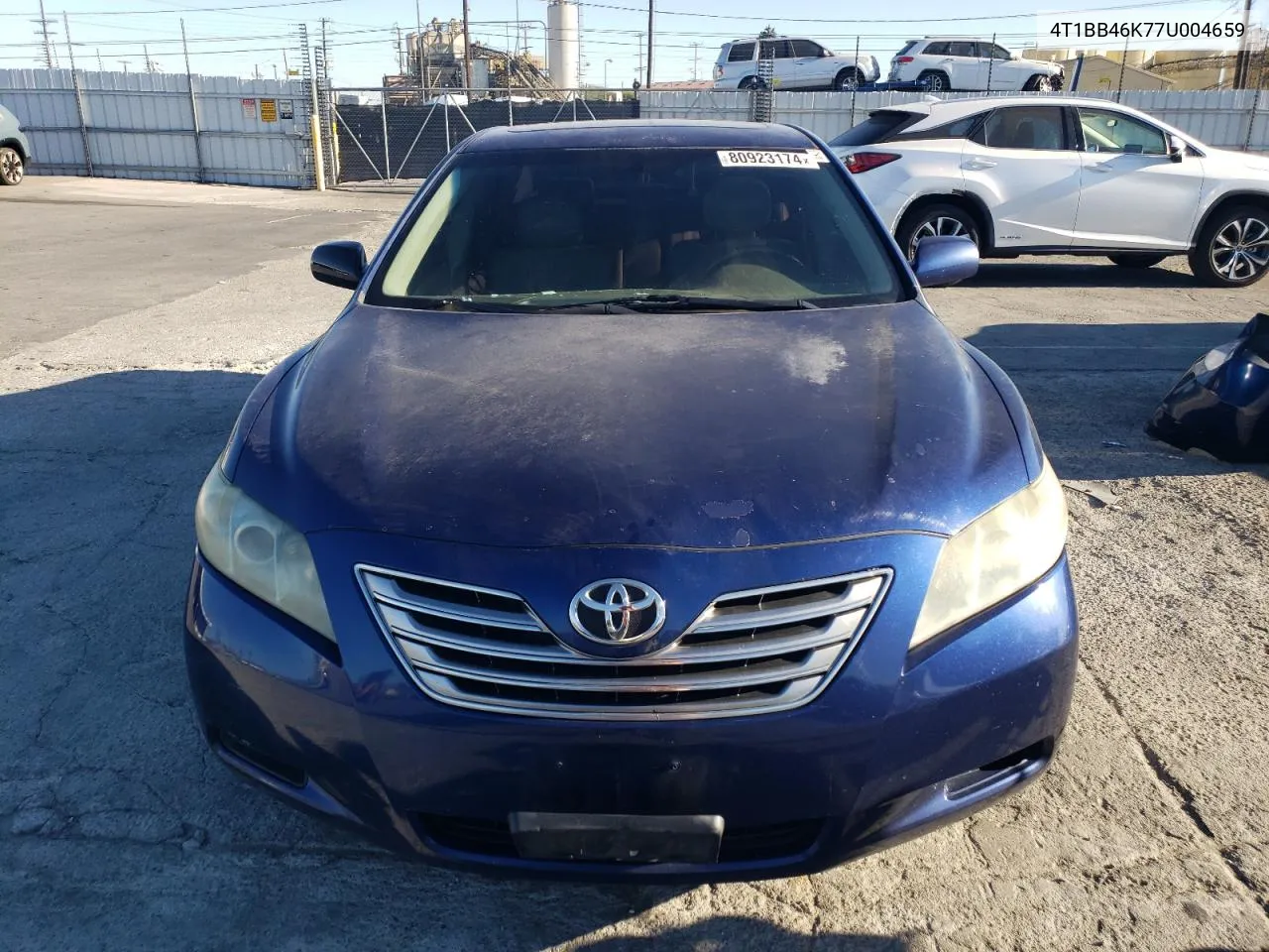 2007 Toyota Camry Hybrid VIN: 4T1BB46K77U004659 Lot: 80923174