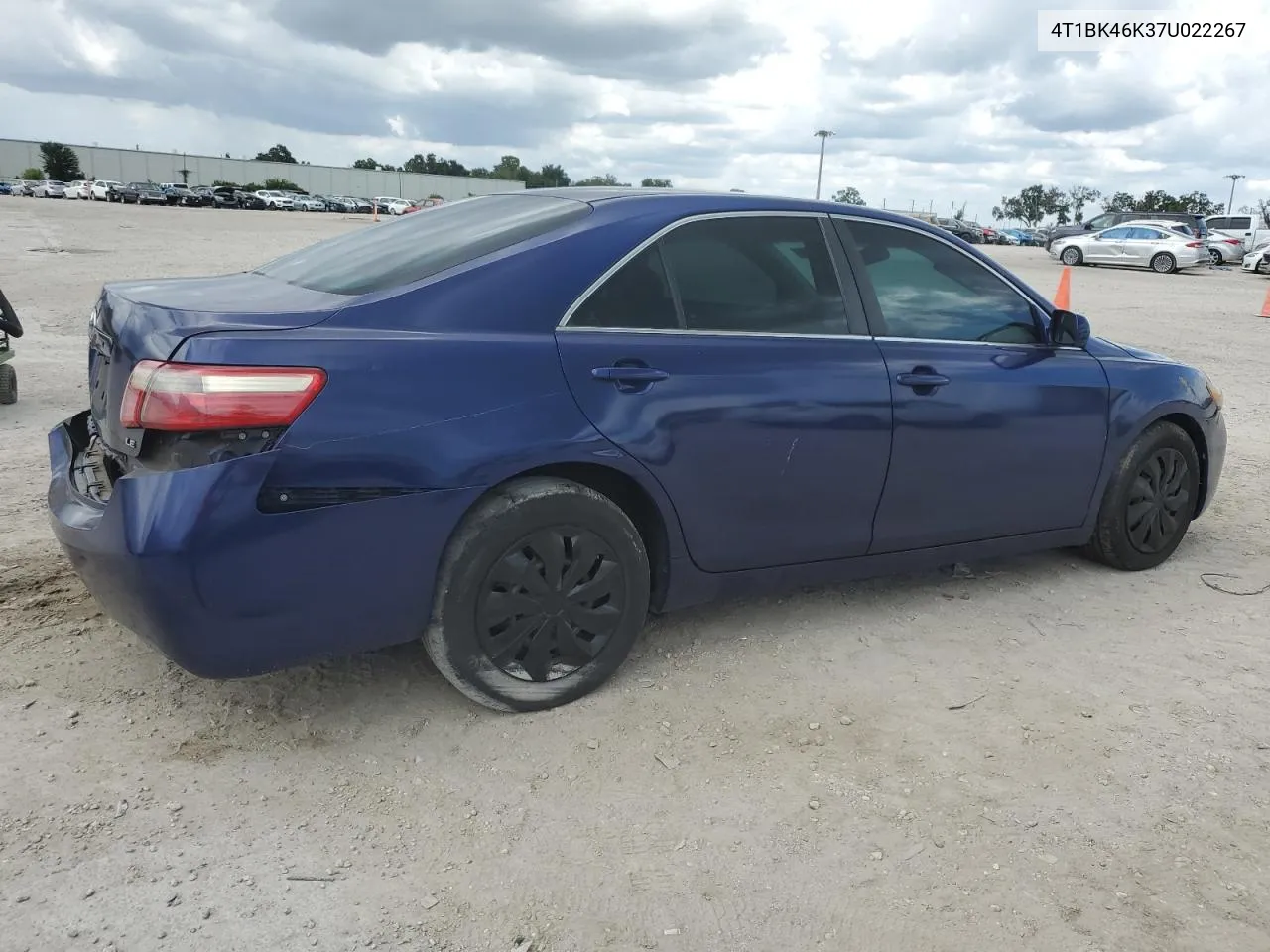 2007 Toyota Camry Le VIN: 4T1BK46K37U022267 Lot: 81115514