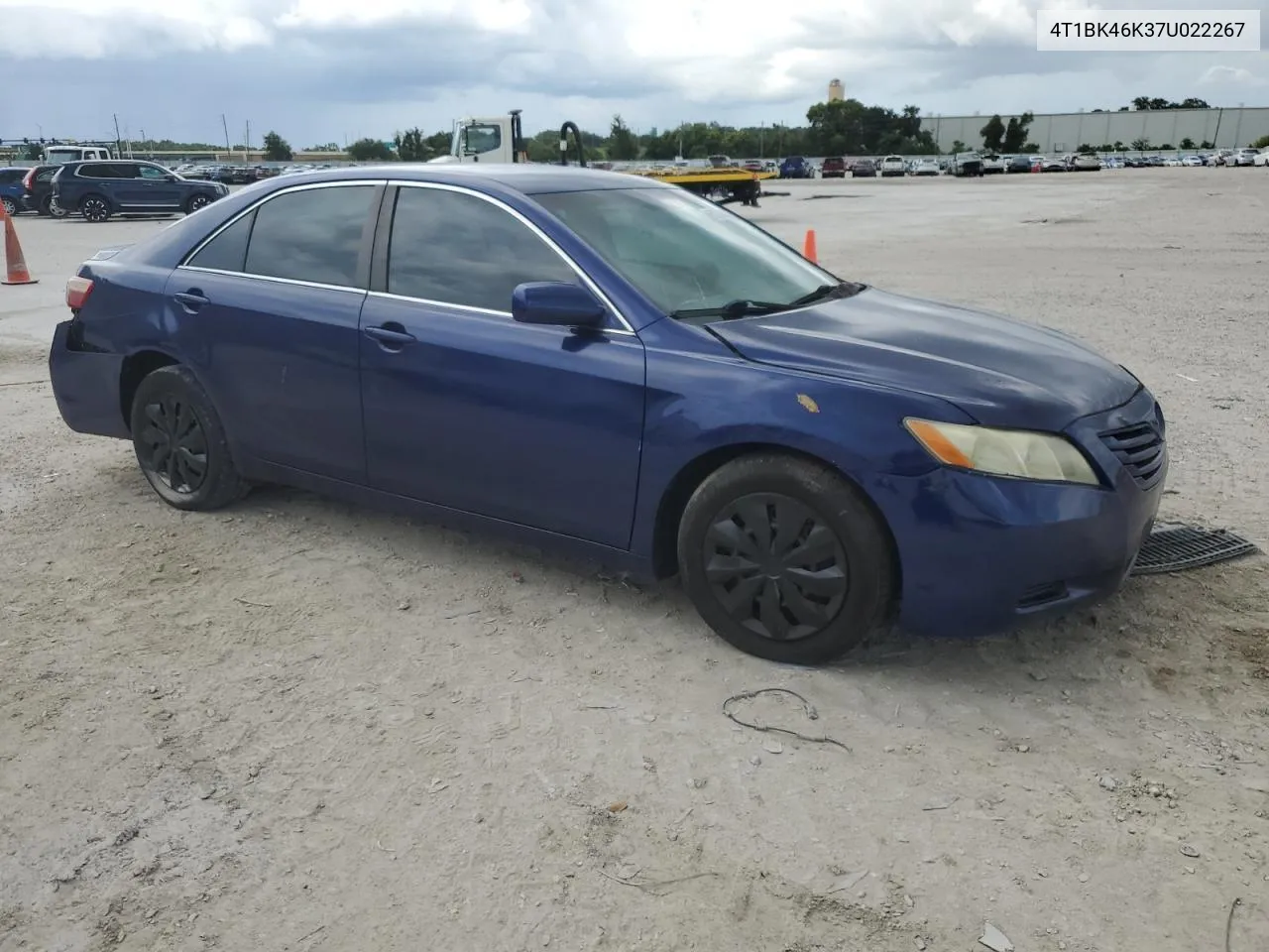 2007 Toyota Camry Le VIN: 4T1BK46K37U022267 Lot: 81115514