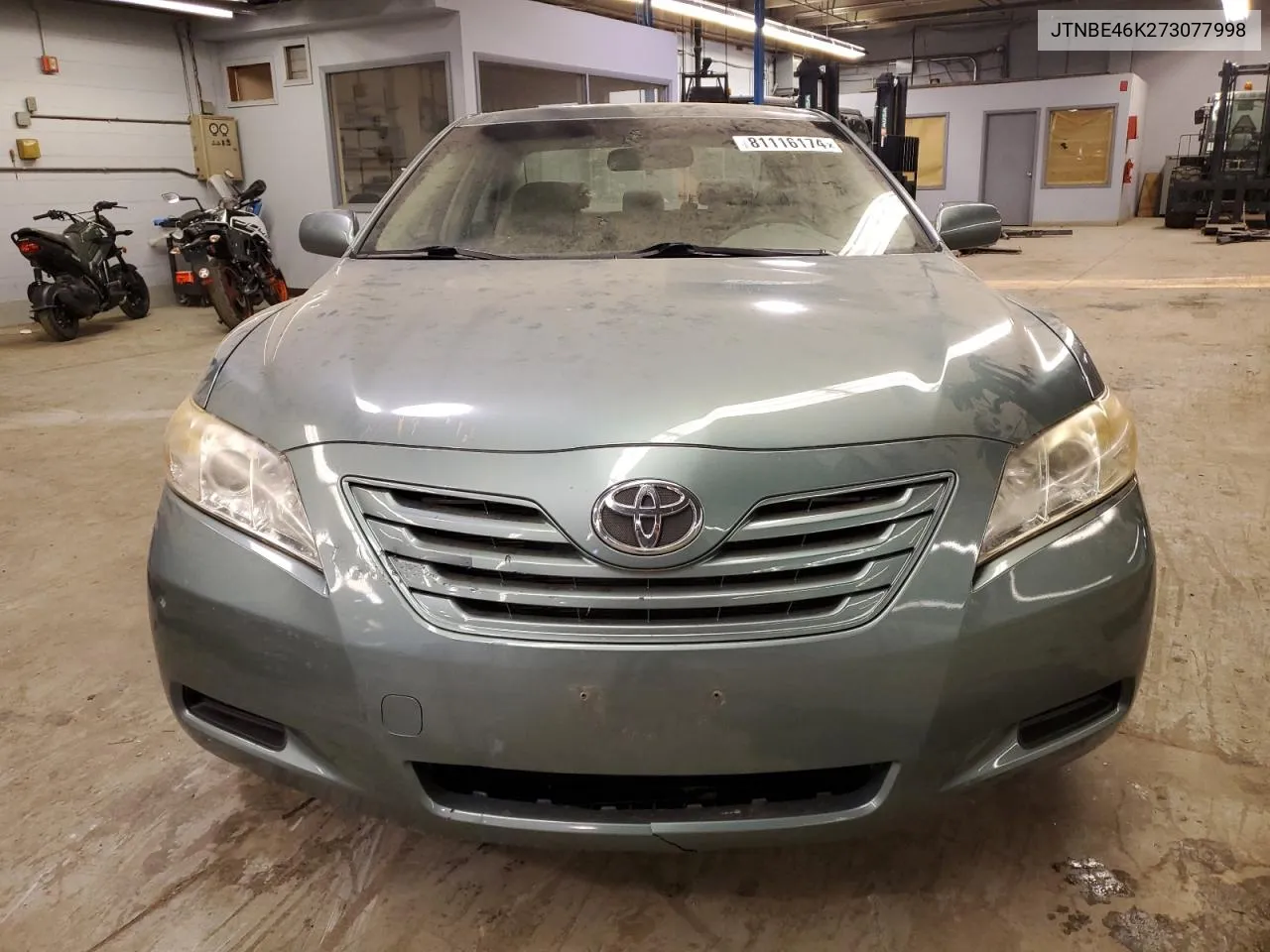 2007 Toyota Camry Ce VIN: JTNBE46K273077998 Lot: 81116174