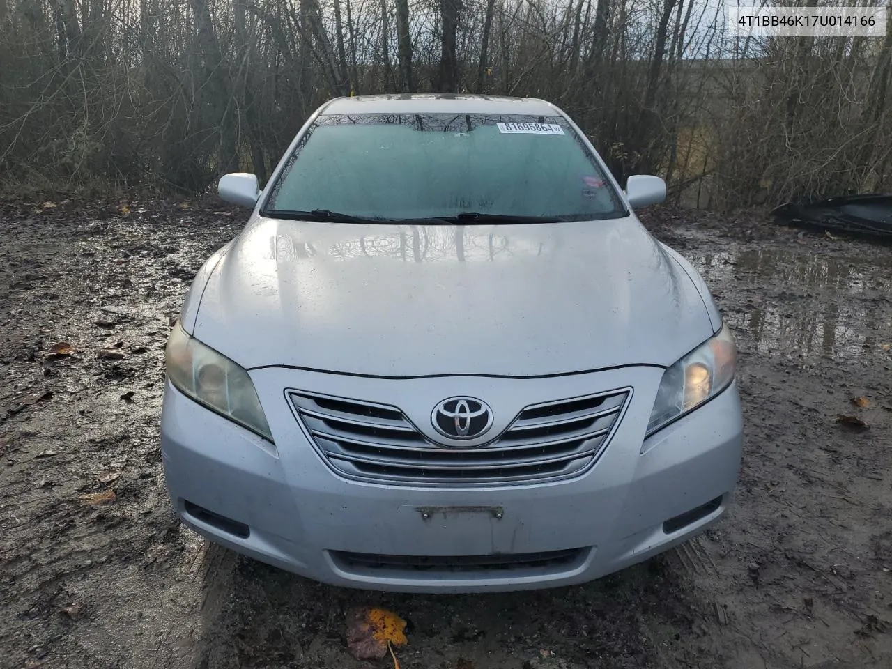 2007 Toyota Camry Hybrid VIN: 4T1BB46K17U014166 Lot: 81695864