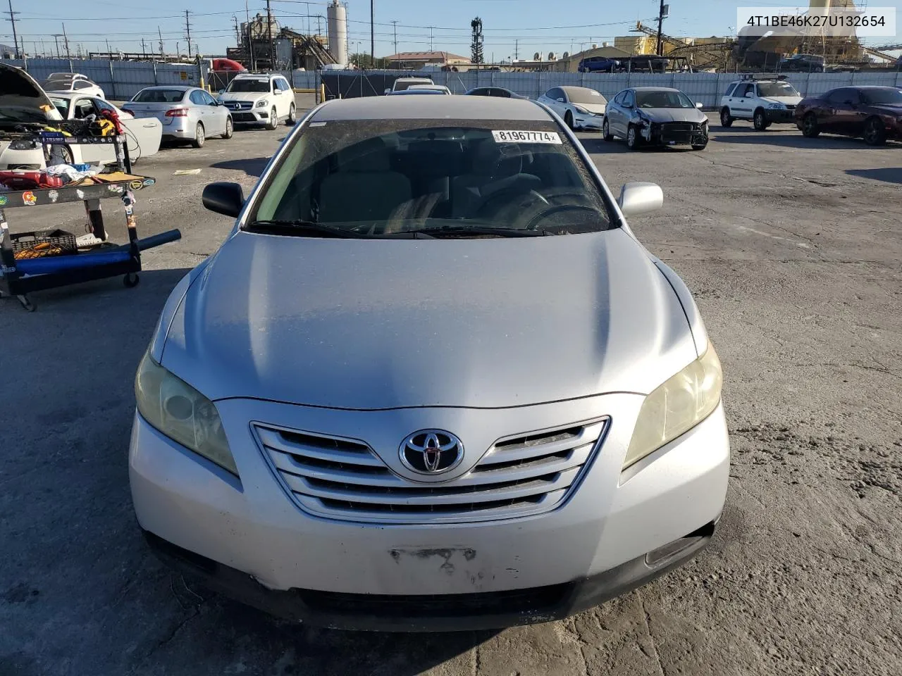 2007 Toyota Camry Ce VIN: 4T1BE46K27U132654 Lot: 81967774