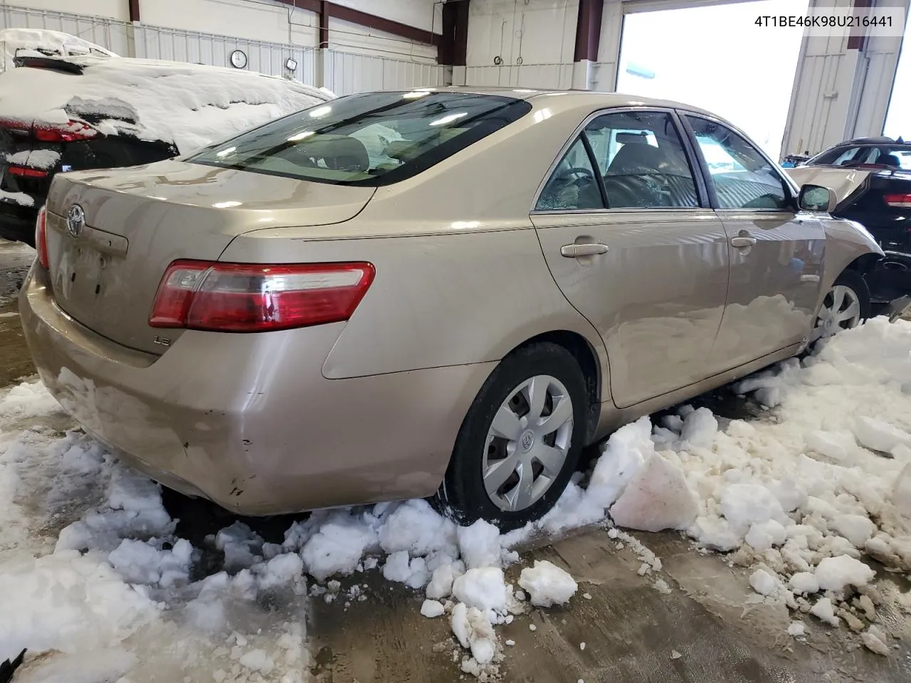 2008 Toyota Camry Ce VIN: 4T1BE46K98U216441 Lot: 37562324