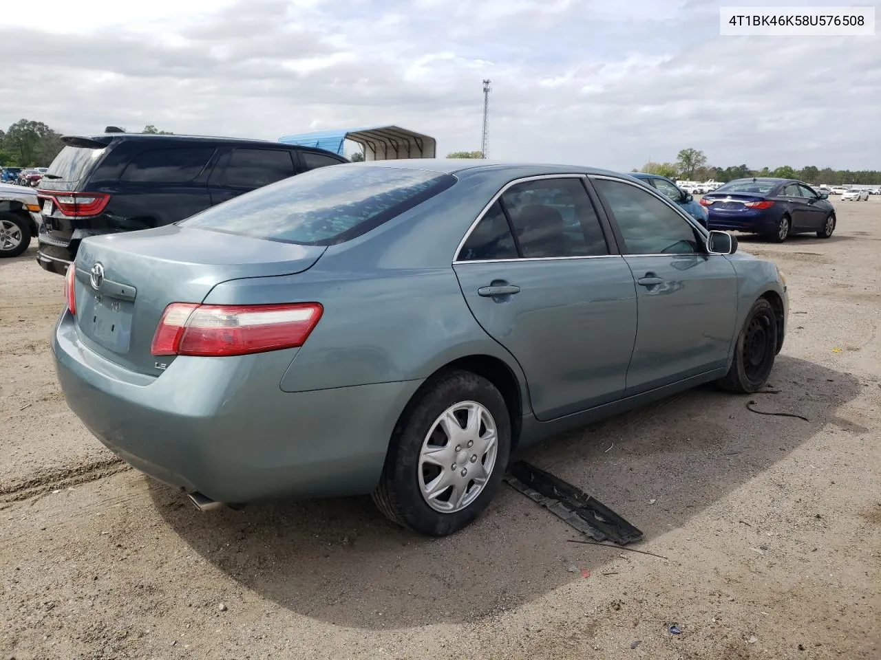 4T1BK46K58U576508 2008 Toyota Camry Le