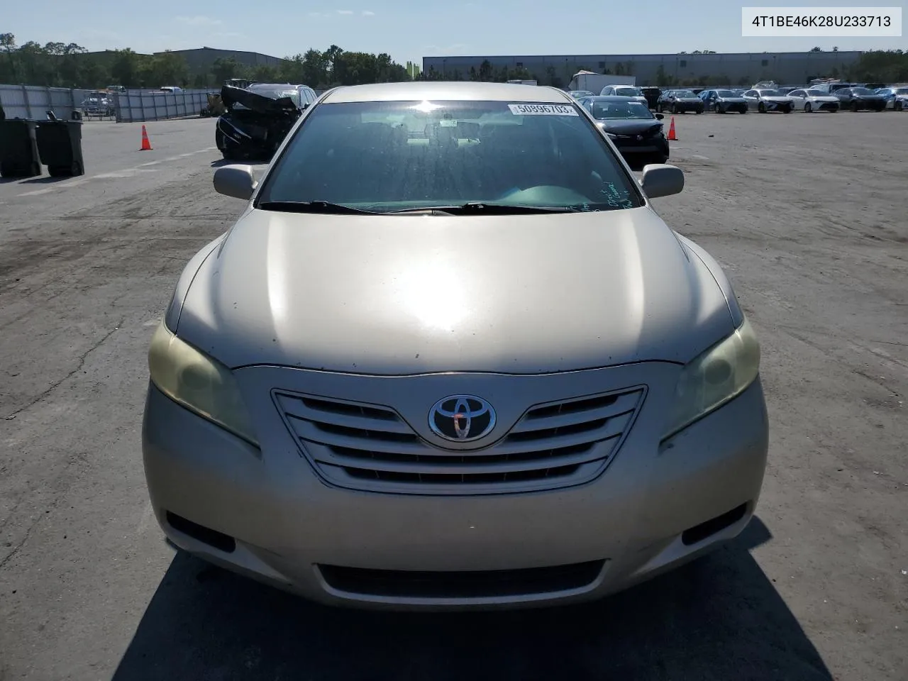 2008 Toyota Camry Ce VIN: 4T1BE46K28U233713 Lot: 50896703