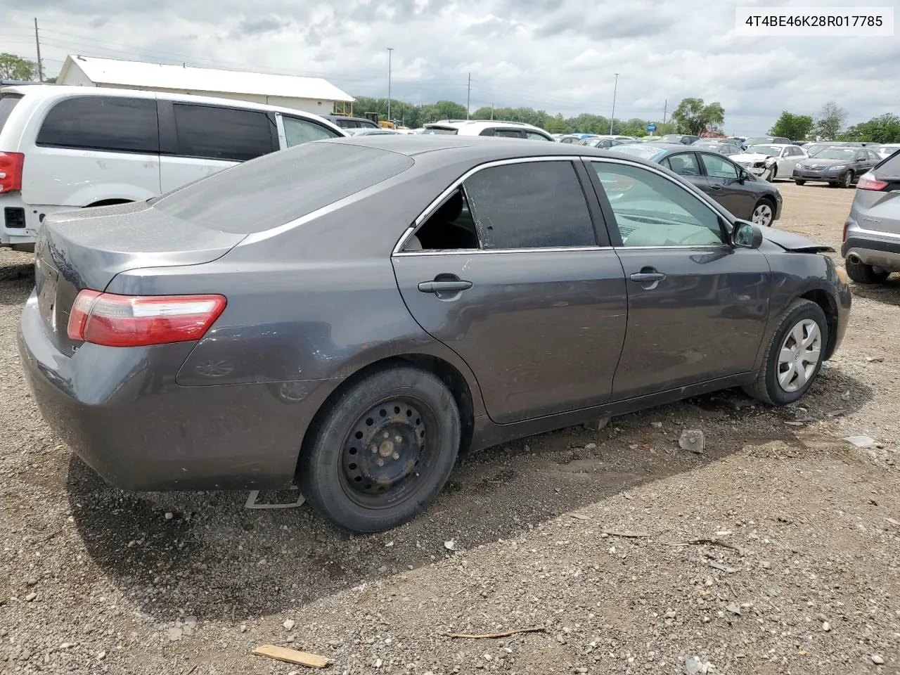 2008 Toyota Camry Ce VIN: 4T4BE46K28R017785 Lot: 51721784