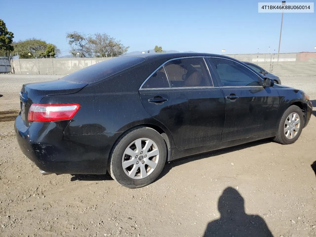 2008 Toyota Camry Le VIN: 4T1BK46K88U060014 Lot: 52753304