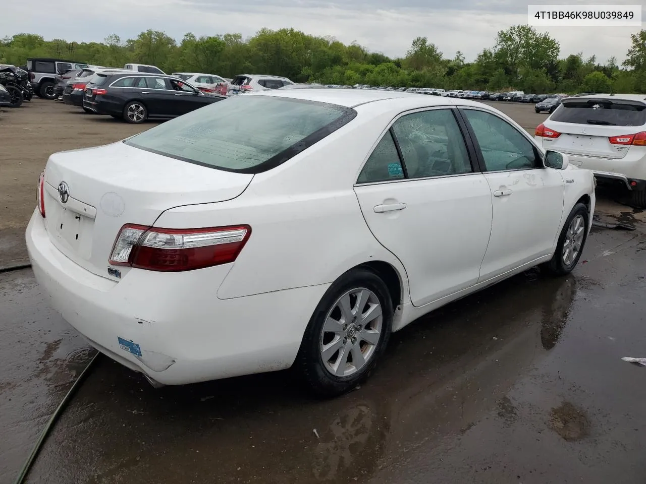 4T1BB46K98U039849 2008 Toyota Camry Hybrid