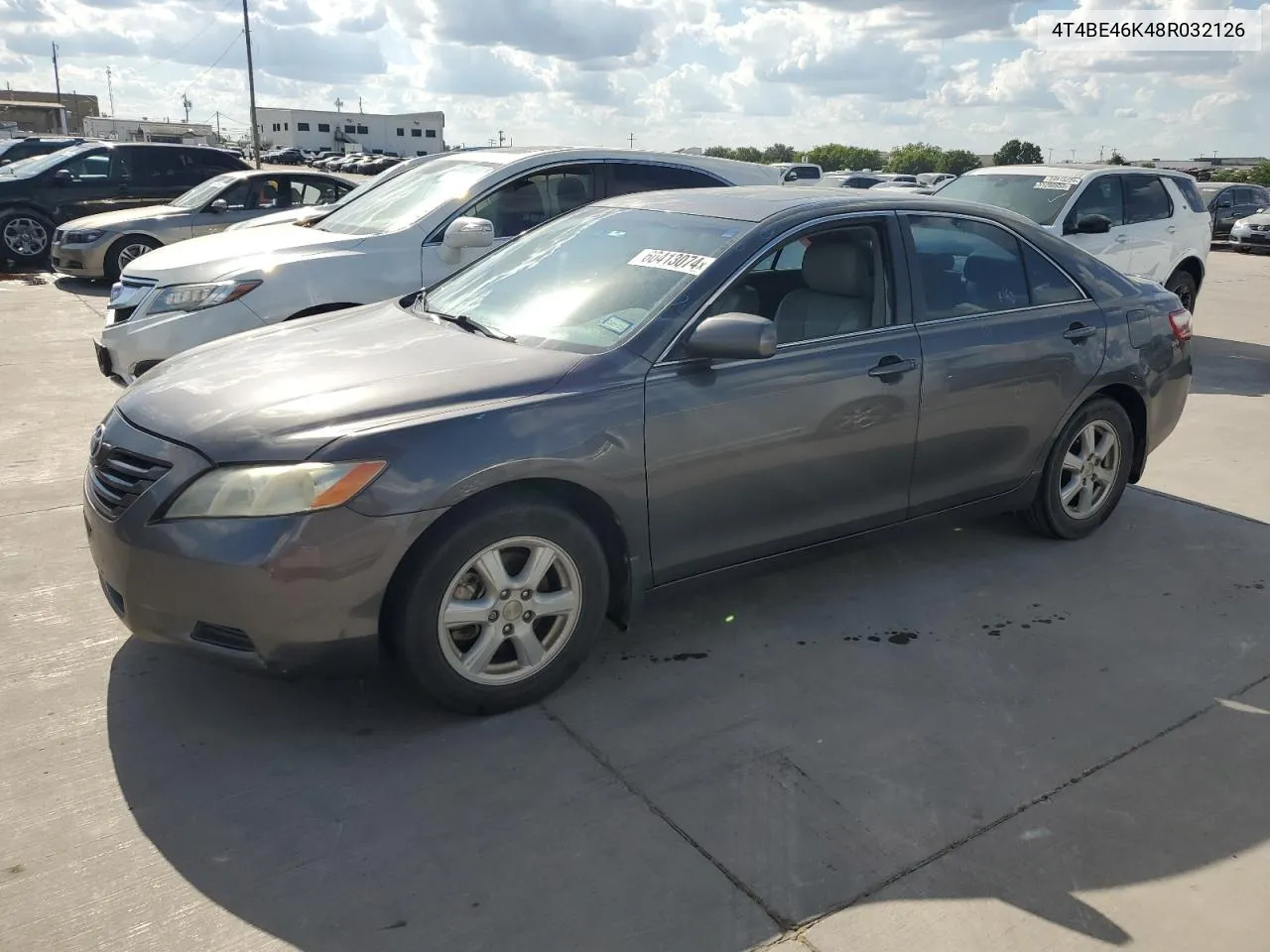 2008 Toyota Camry Ce VIN: 4T4BE46K48R032126 Lot: 60413074