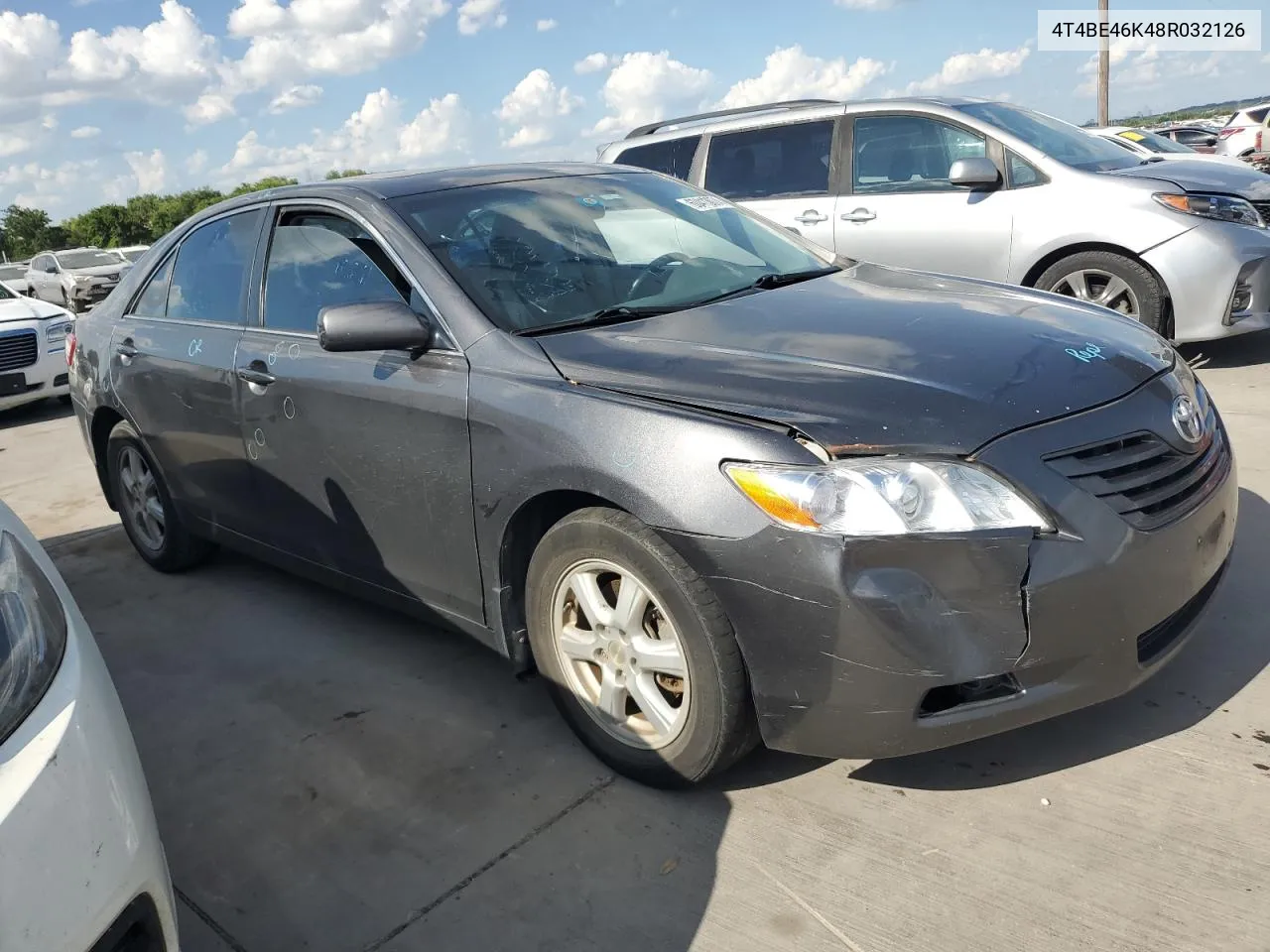 2008 Toyota Camry Ce VIN: 4T4BE46K48R032126 Lot: 60413074