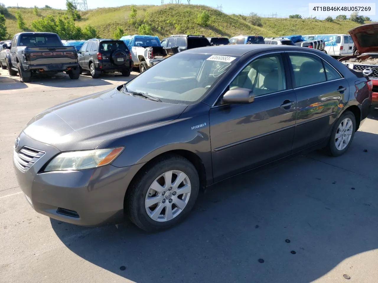 2008 Toyota Camry Hybrid VIN: 4T1BB46K48U057269 Lot: 60660683