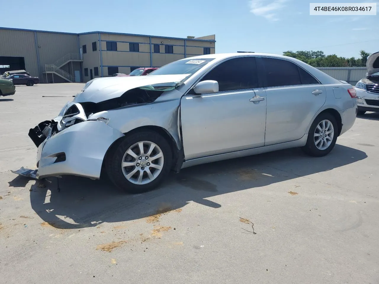 4T4BE46K08R034617 2008 Toyota Camry Ce