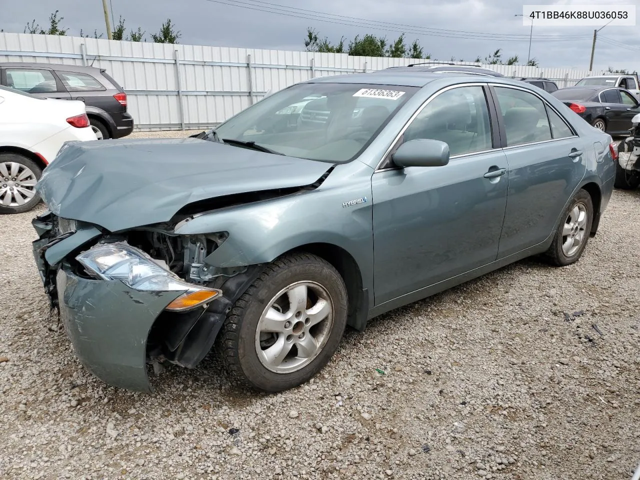 4T1BB46K88U036053 2008 Toyota Camry Hybrid