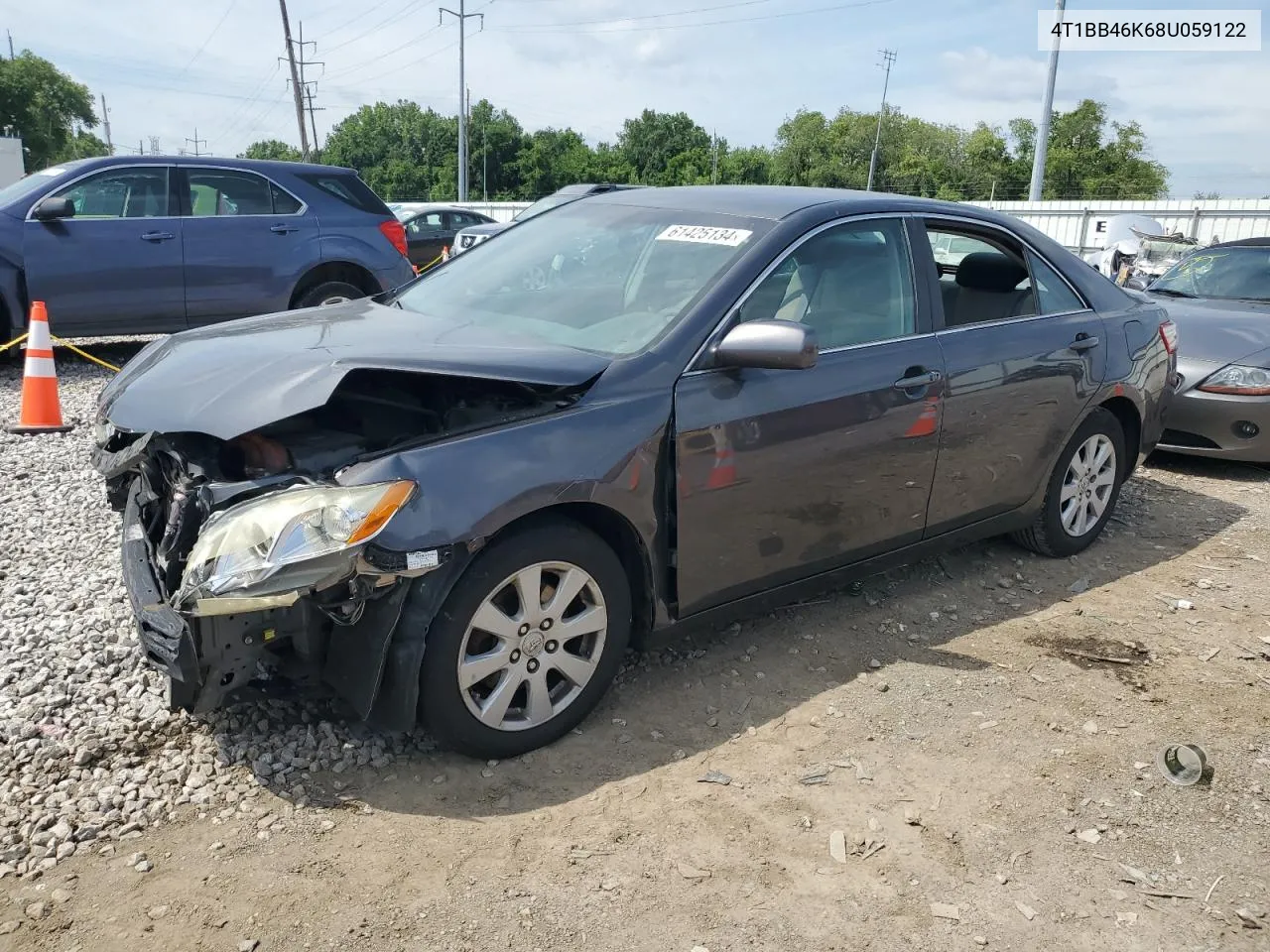 4T1BB46K68U059122 2008 Toyota Camry Hybrid