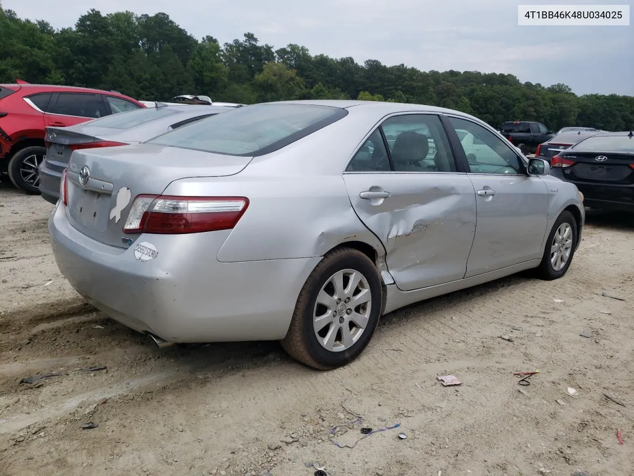 4T1BB46K48U034025 2008 Toyota Camry Hybrid