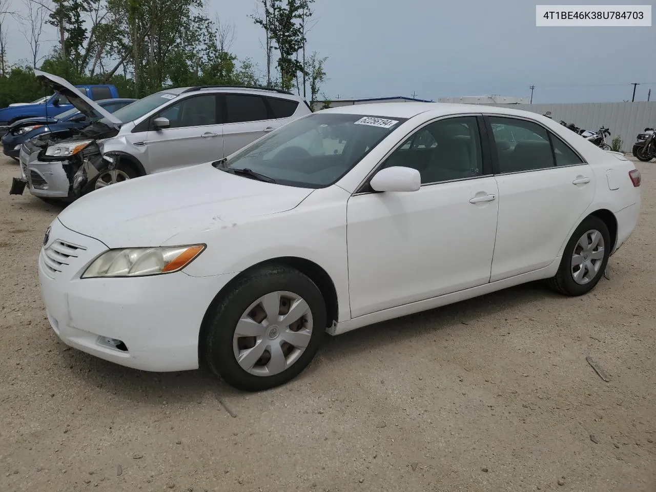 2008 Toyota Camry Ce VIN: 4T1BE46K38U784703 Lot: 62256194