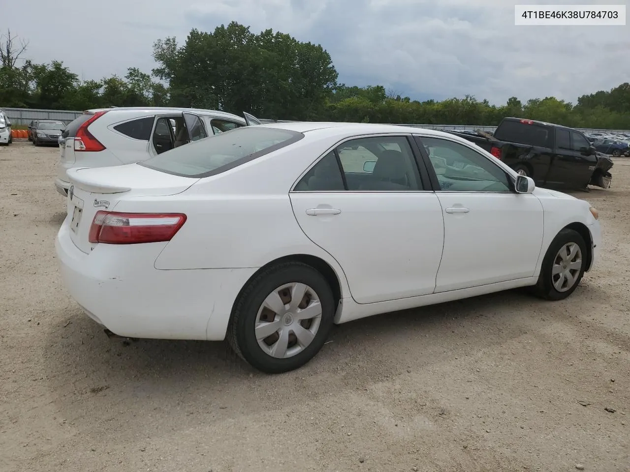 4T1BE46K38U784703 2008 Toyota Camry Ce