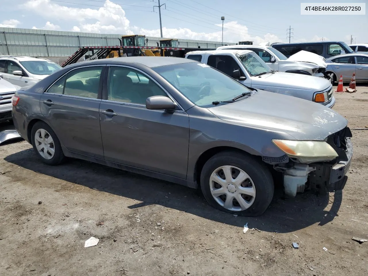 4T4BE46K28R027250 2008 Toyota Camry Ce