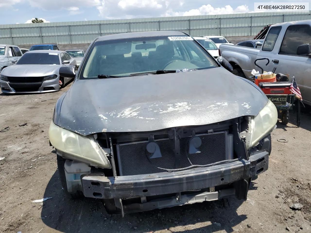 2008 Toyota Camry Ce VIN: 4T4BE46K28R027250 Lot: 63206784