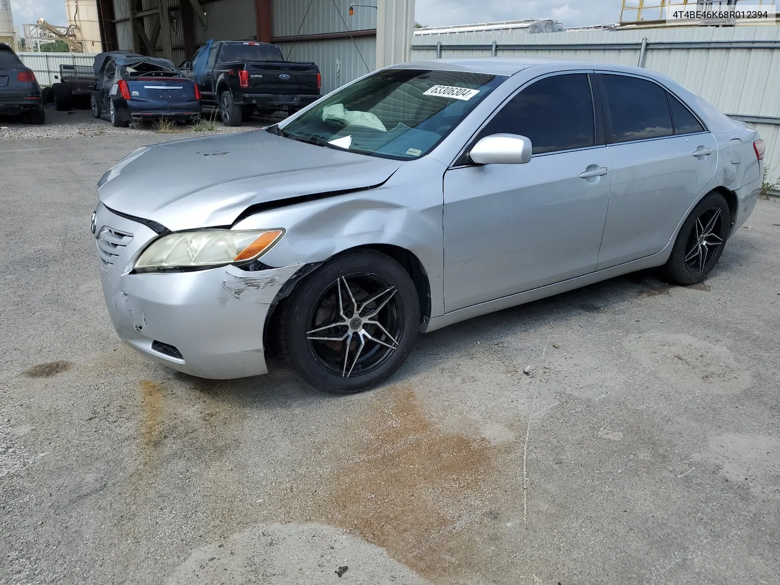 2008 Toyota Camry Ce VIN: 4T4BE46K68R012394 Lot: 63306304