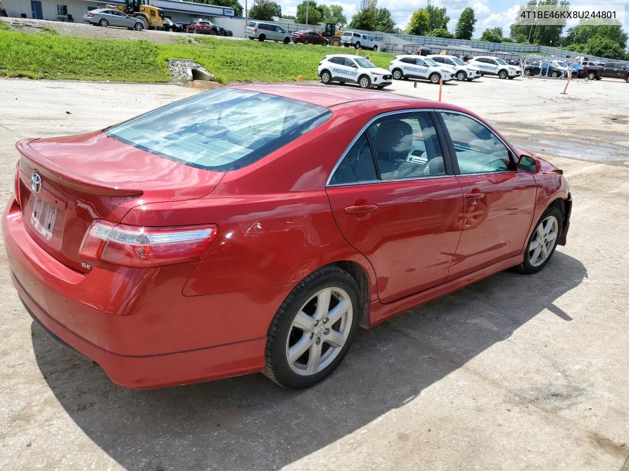 2008 Toyota Camry Ce VIN: 4T1BE46KX8U244801 Lot: 63790964