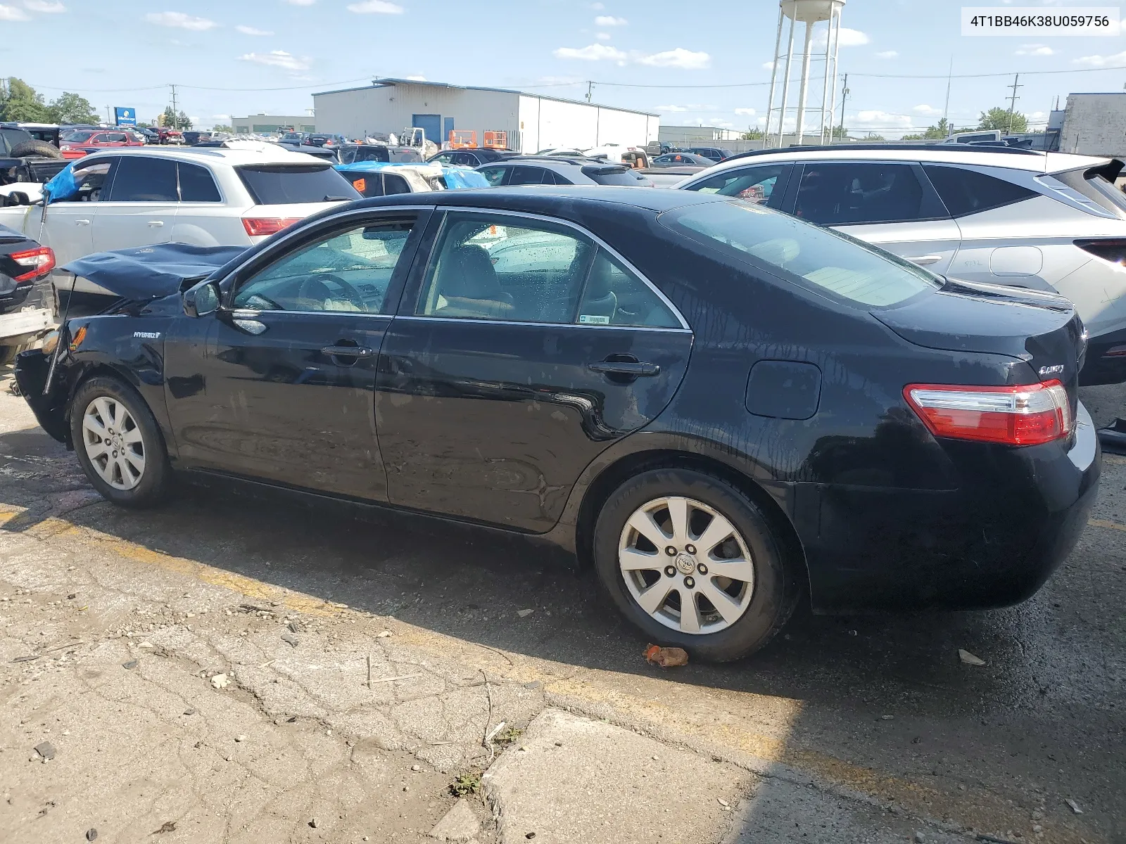 2008 Toyota Camry Hybrid VIN: 4T1BB46K38U059756 Lot: 63883914