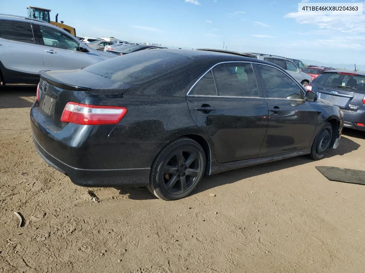 2008 Toyota Camry Ce VIN: 4T1BE46KX8U204363 Lot: 64512374