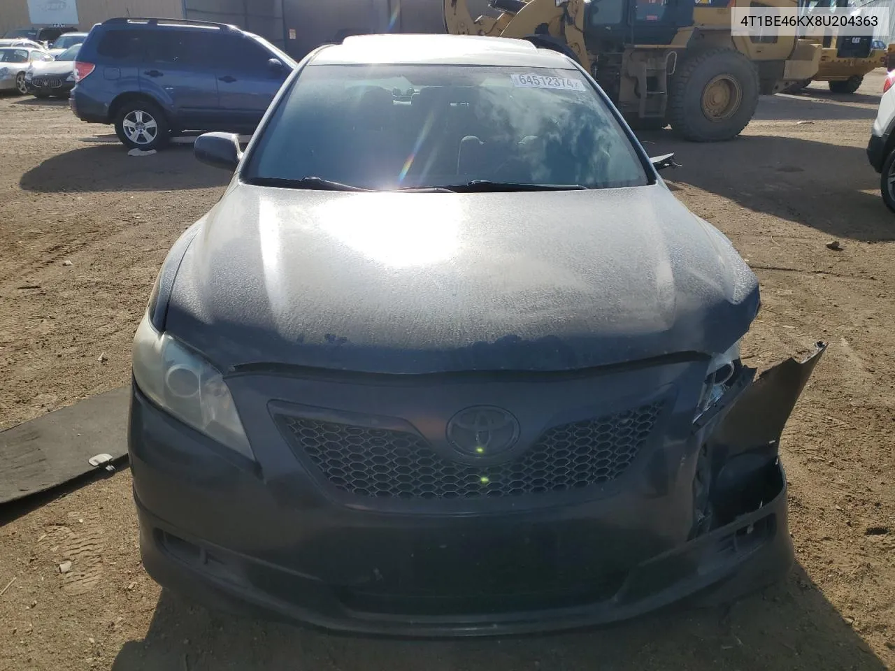 4T1BE46KX8U204363 2008 Toyota Camry Ce