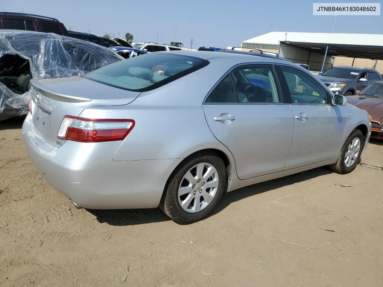 2008 Toyota Camry Hybrid VIN: JTNBB46K183048602 Lot: 64578374