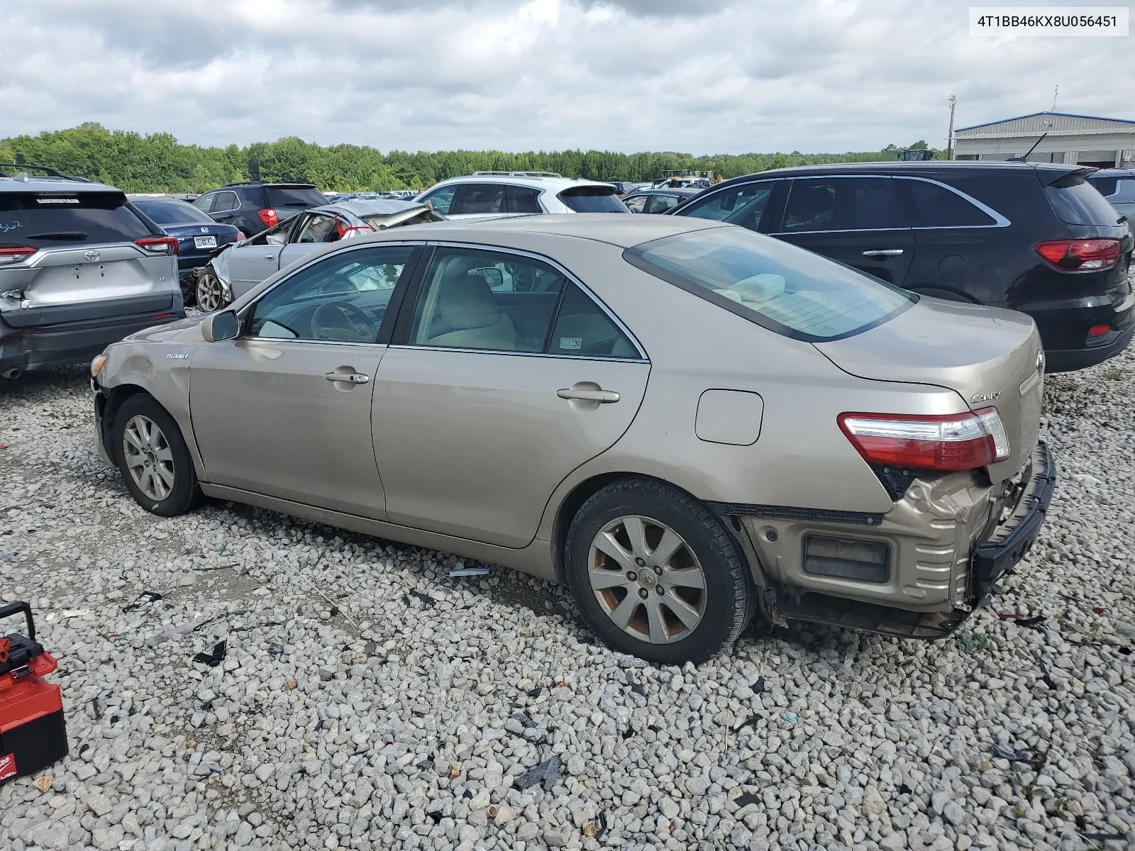 2008 Toyota Camry Hybrid VIN: 4T1BB46KX8U056451 Lot: 64754964