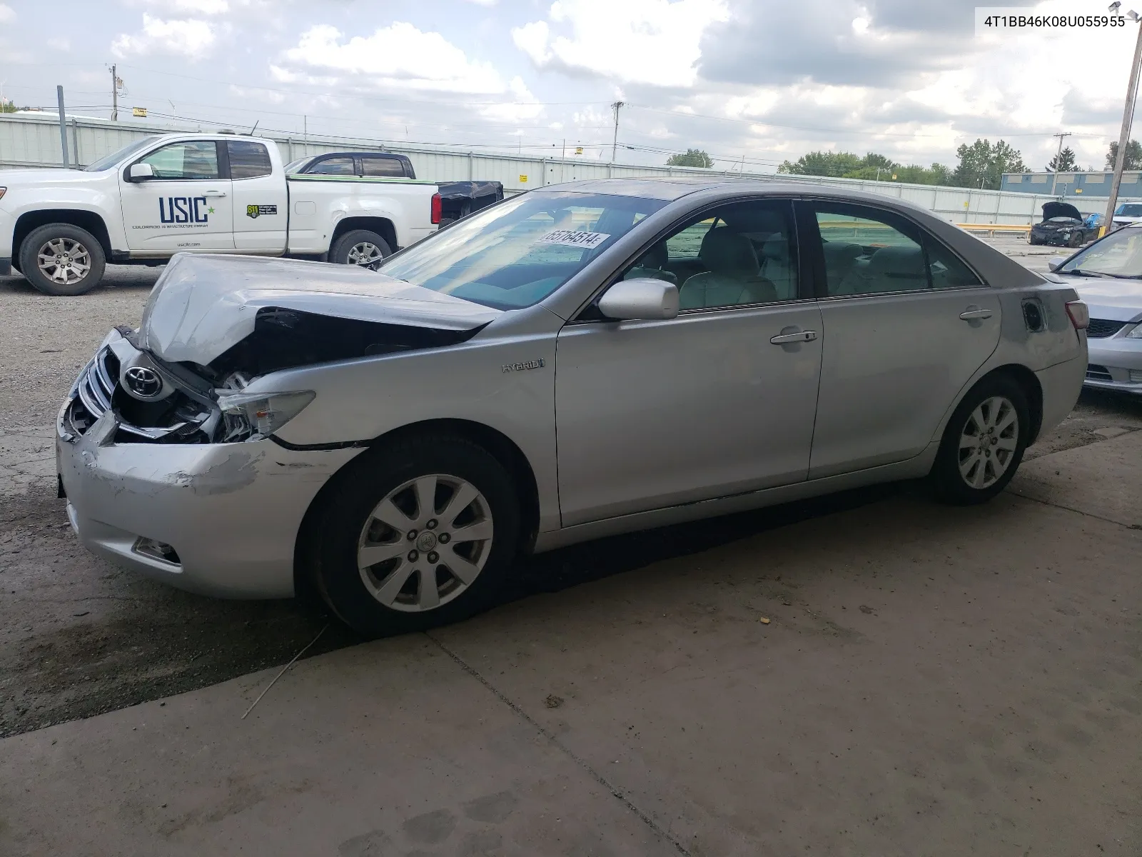 4T1BB46K08U055955 2008 Toyota Camry Hybrid